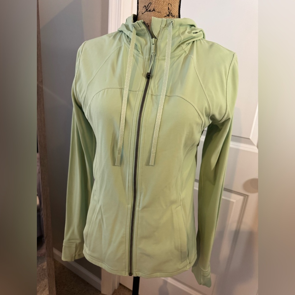 Lululemon define jacket Light Green Zip-Up Hoodie